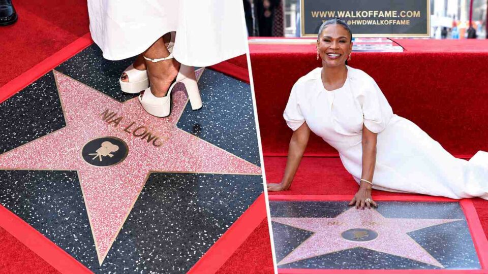 Nia Long Hollywood Walk of Fame Star